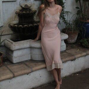 Vintage pink slip